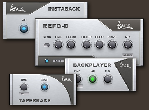 Backpack VST audio effect plugins by WOK