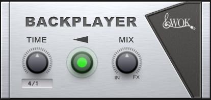 backplayer VST effect by WOK - audio reverser
