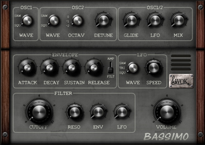 bassimo bass synthesizer VST plugin for Windows