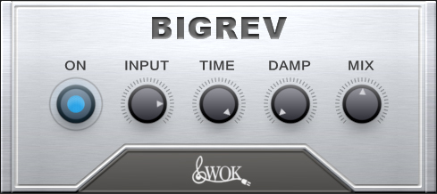 bigrev large reverb vst audio effect plugin for windows (C) WOK