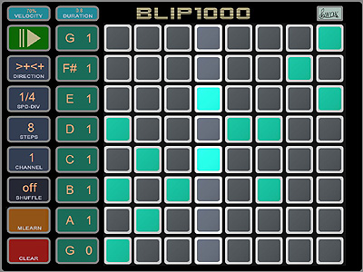 Blip 1000 Button Sequencer Plugin by WOK