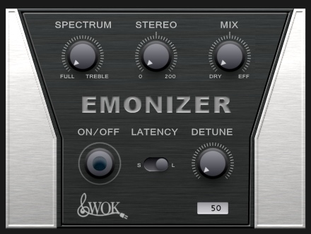 WOK EMONIZER Micro Pitch Shifter VST effect for Windows