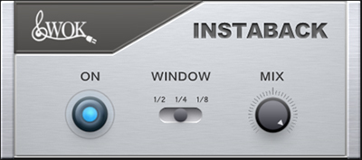 WOK VST Plugin free - instant reverser INSTABACK