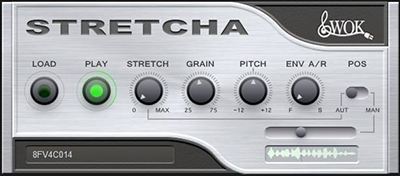 stretcha extreme audio time strectching vst plugin  for windows by WOK