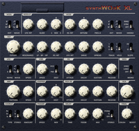 synthwork xl accurate virtual analoge synthesizer plugin - design study